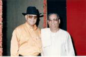 Pandit Sharad Sathe with Shri Amrish Puri